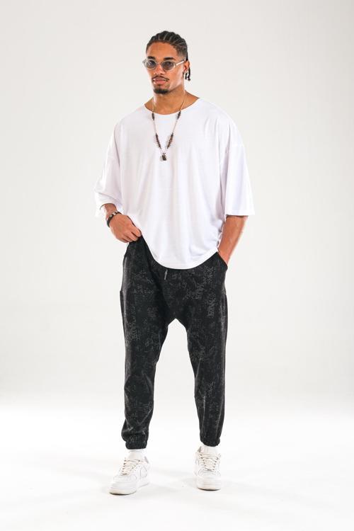 Desenli Harem Jogger