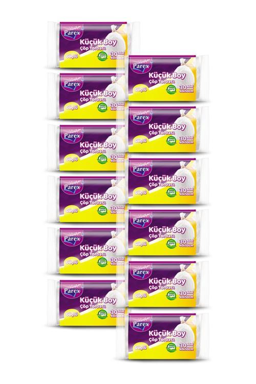 Güçlü Çöp Torbası Küçük Boy 30'lu 40 x 50 cm 12 Paket