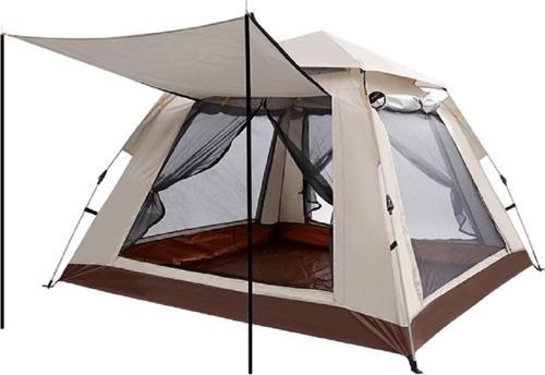 Angeleye 4 Tarafı Kare Tenteli Tam Otomatik Kamp Çadırı 6 Kişilik