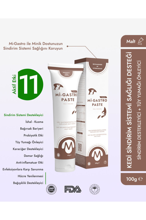 Kedi Mide Bağırsak Malt Macunu 100 gr Mi-Gastro Paste