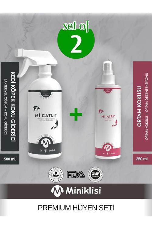 Kediler için Zararsız Premium Hijyen Temizlik Seti