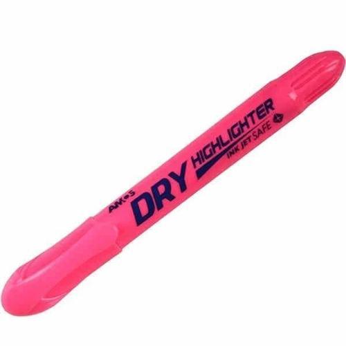 Dry Highlighter Jel Fosforlu Kalem PEMBE