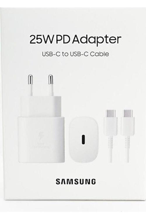A73/A53/A33 25W Type-C Sarj Seti / Orjinal Adaptör + Kablo ( Türkiye Garantili)