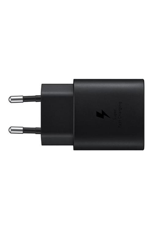 Galaxy M52 5G Type-C Fast Şarj Adaptörü 25W Siyah ( Türkiye Garantili)