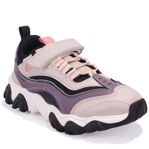 Pote 346F25K244 Bej Ortopedik Günlük Kız Çocuk Spor Ayakkabı