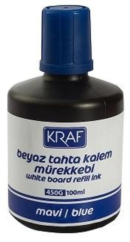 Beyaz Tahta Kalemi Mürekkebi 100 ml. MAVİ