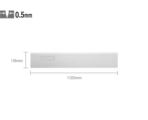 BS-10B Kazıma Bıçağı Yedeği (10 lu)