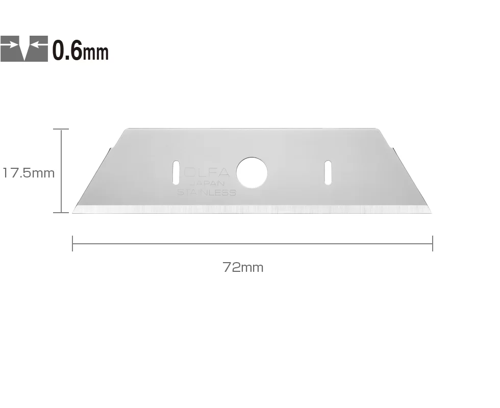 SKB-2S/10B Maket Bıçağı Yedeği (10 LU)