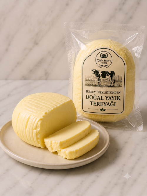 Doğal Yayık Tereyağı 500 Gr