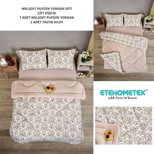 ÇİFT KİŞİLİK LÜX WELSOFT YORGAN SETİ 195X215CM