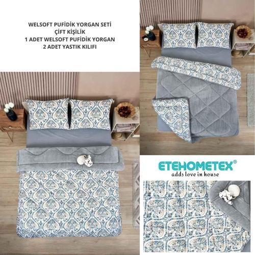 ÇİFT KİŞİLİK LÜX WELSOFT YORGAN SETİ 195X215CM