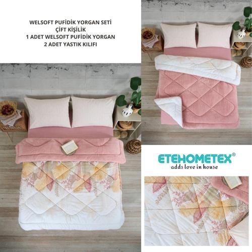 ÇİFT KİŞİLİK LÜX WELSOFT YORGAN SETİ 195X215CM