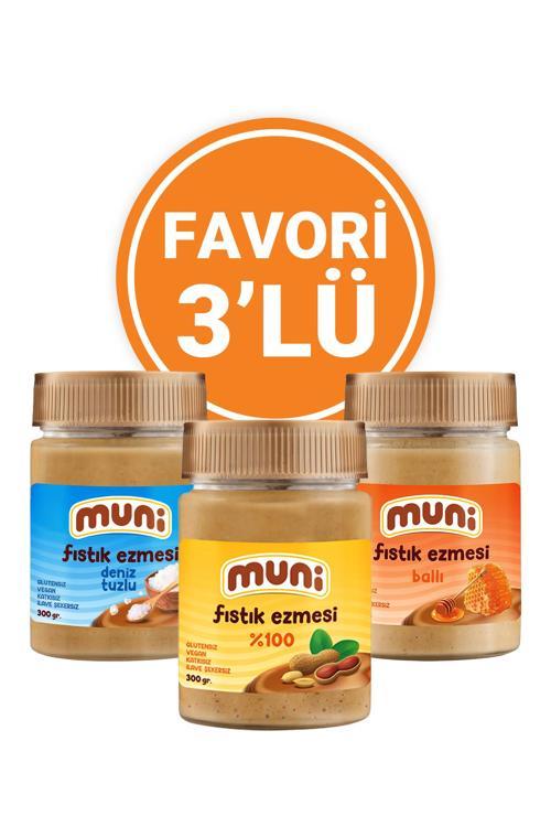 Fıstık Ezmesi Favori 3'lü