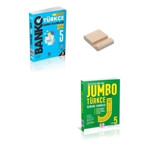 5. Sınıf Banko - Jumbo Türkçe Soru Bankası ve Deneme + Telefon Standı
