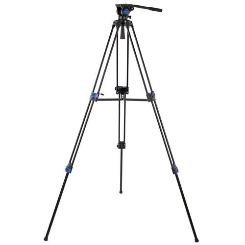 VT-827 Profesyonel Video Tripod – 20kg Taşıma Kapasiteli, Video Kafalı