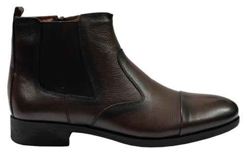 0411 Hakiki Deri Anatomik Günlük Erkek Ayakkabı Bot