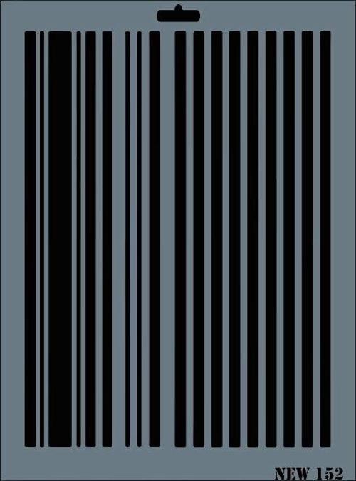 Stencil Boyama Şablonu 25x35 cm. NEW-152