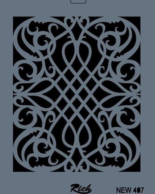 Stencil Boyama Şablonu 25x35 cm. NEW-407