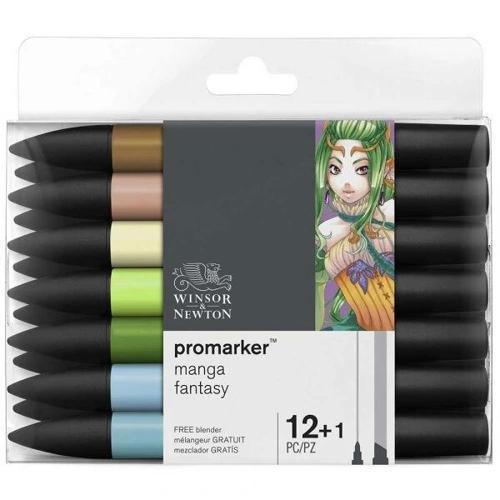 ProMarker Kalem Seti 12+1 Renk MANGA STEAMPUNK