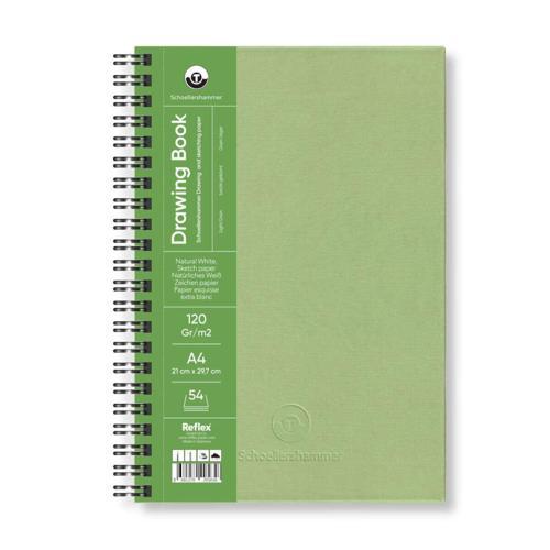 Drawing Pad Sert Kapak Eskiz Çizim Defteri 120 gr. A4 54 yaprak YEŞİL