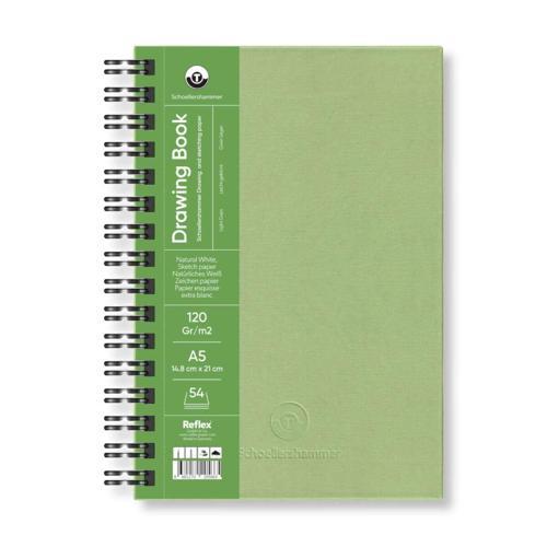 Drawing Pad Sert Kapak Eskiz Çizim Defteri 120 gr. A5 54 yaprak YEŞİL