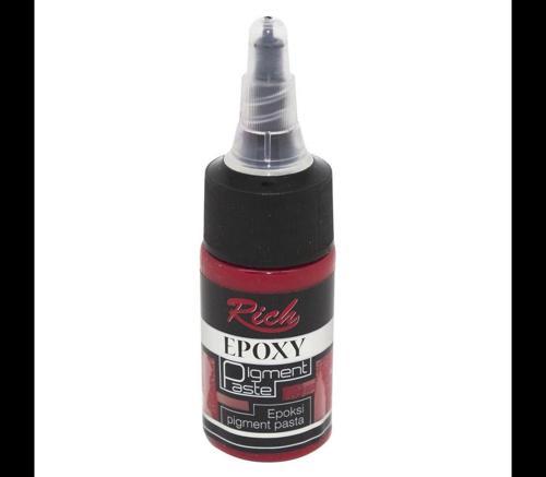 Epoksi Reçine Pigment Renklendirici Boya 20 cc. BAYRAK KIRMIZI