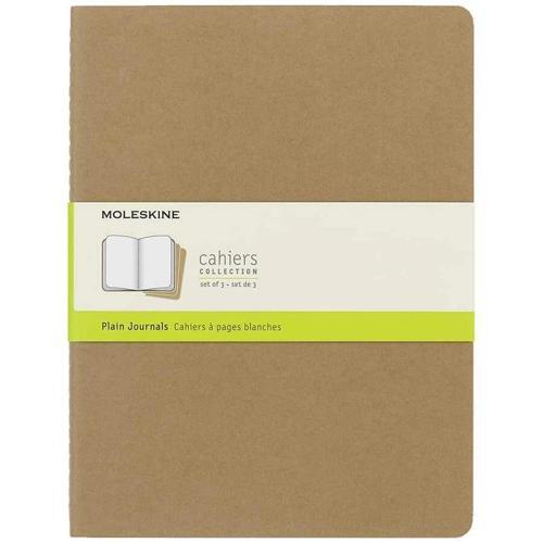 Chaier 3'lü Günlük Defter Çizgisiz XL Boy 19x25 cm. 120 Sayfa Supertrendt