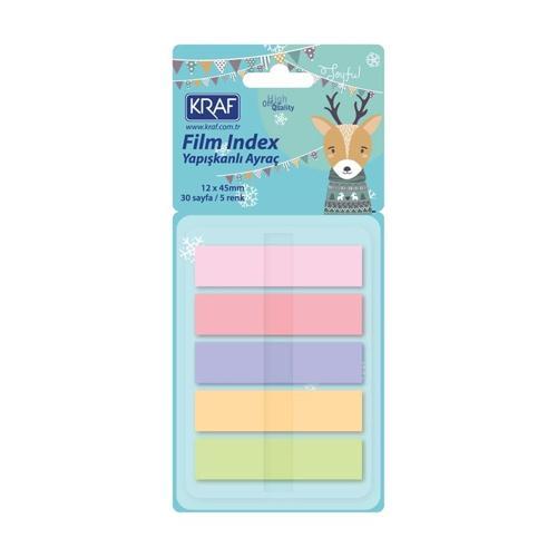 Film Index Pastel Renkler 5 Renk x 30 Sayfa