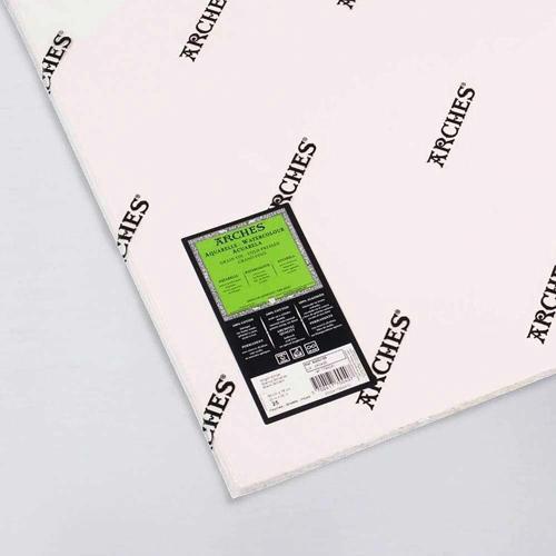 Sulu Boya Kağıdı Soğuk Baskı - Orta Doku 300 gr. 56 x 76 cm. 10'lu Paket