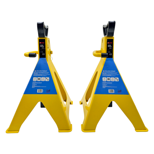 B.H.D BHD00194 6 Ton 390-600mm Araba Sehpası/Araç Altı Sehpa/Sehpa Kriko 1 Çift (2 Adet)