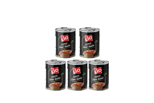 LİO SADE BAKLA KONVERVESİ 400GR X5