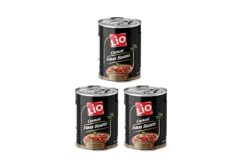 LİO SADE BAKLA KONVERVESİ 400GR X3