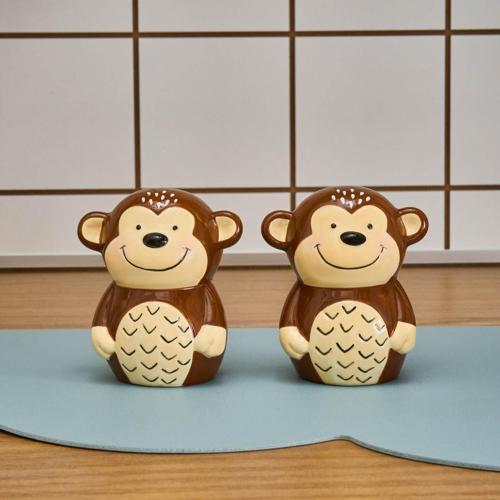 Monkey Tuzluk ve Biberlik Kahverengi