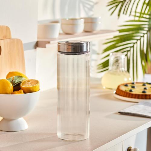 Ripple Inox Cam Saklama Kabı 1700 ml