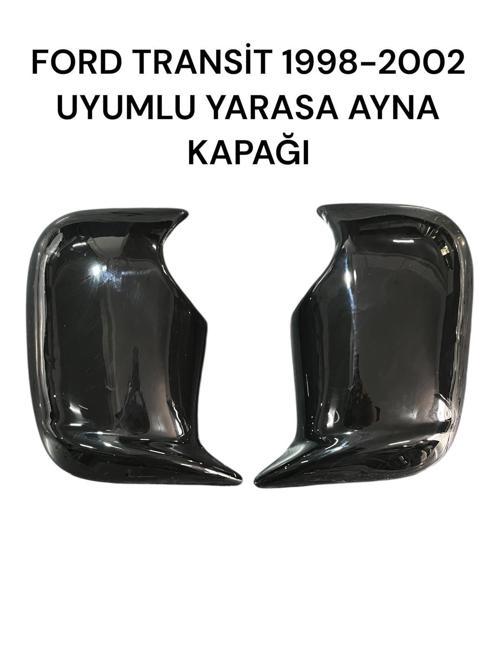 Ford Transit 1998-2002 Yılları Arası Uyumlu Siyah Ayna Kapağı