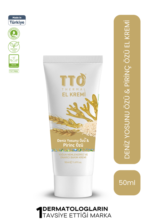 Thermal El Kremi – Deniz Yosunu Özü & Pirinç Özü (50 ml)