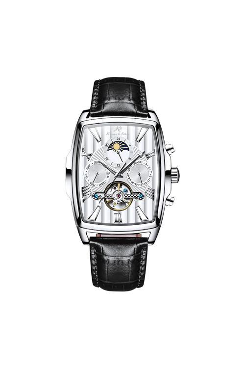 Cube Tourbillon Mekanik Otomatik Erkek Kol Saati
