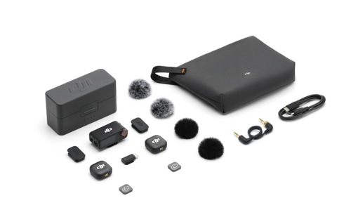 DJI Mic 3 (2 TX + 1 RX + Charging Case) (İTHALATÇI GARANTİLİ)