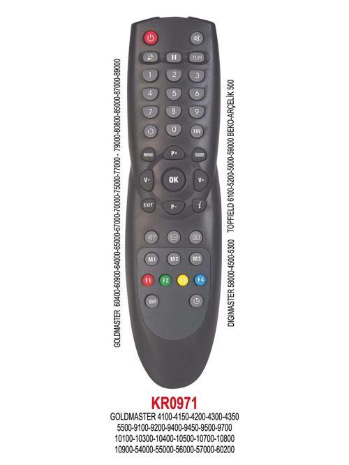 TOPFIELD 6100-5200-5000-59000 UYDU KUMANDASI