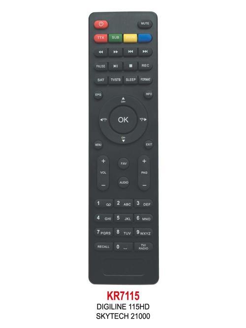 DIGILINE 115 HD UYDU KUMANDASI