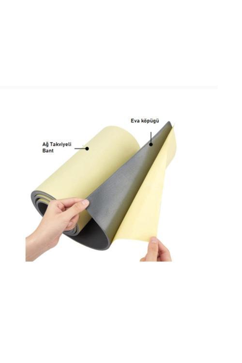 Yapışkanlı Eva Oto Ses Yalıtım Malzemesi 50X100 Cm 5Mm