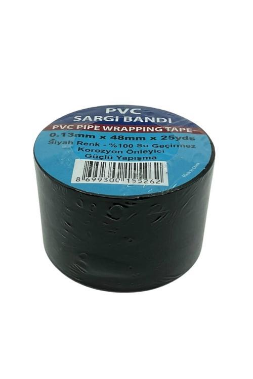 Pvc Geniş İzole Bant 50 Mm X 25 Mt Elektrik Bandı Siyah Tr