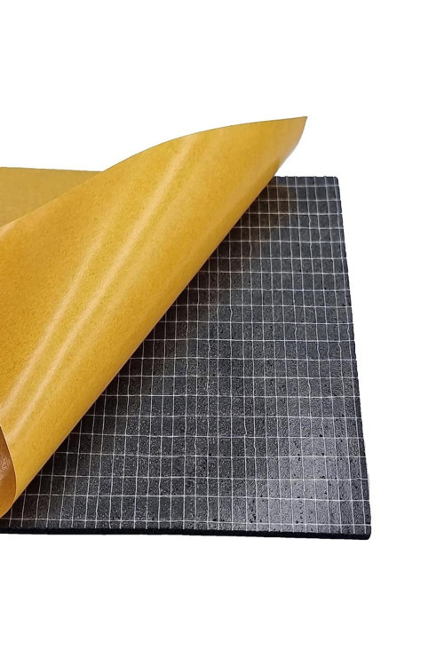 6Mm 30Cmx100Cm Ses Yalıtım Kauçuk Sünger Yapışkanlı