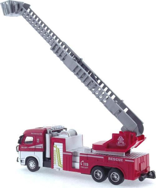 Die Cast Model Çek Bırak Asansörlü İtfaiye Kamyonu