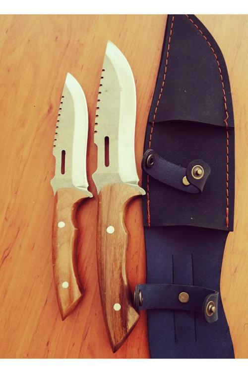 Av Bıçağı Seti Kam Bıçağı 2 Adet Baba Ve Oğul Set