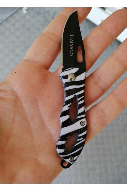 Cep Çakısı Metal Kabzeli Keskin Çelik Kamp Çakısı Küçük Cep Boy