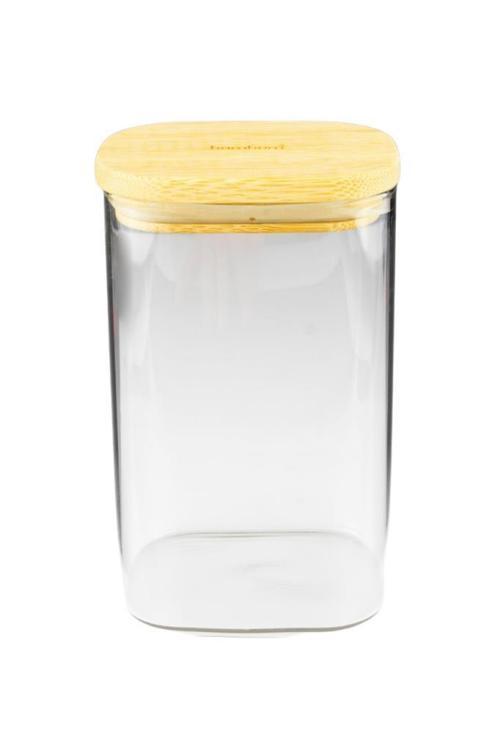 Multy - Bambu Kapaklı Cam Saklama Kabı 1500ml