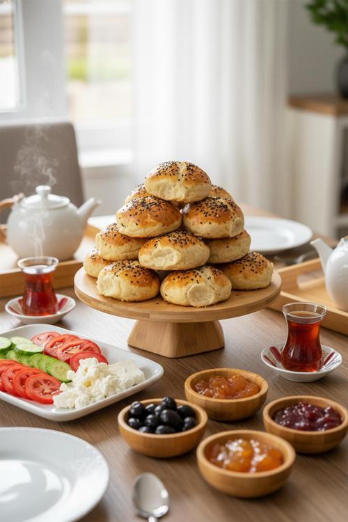 Fiesta - Ayaklı Dönen Servis Tabağı 33cm