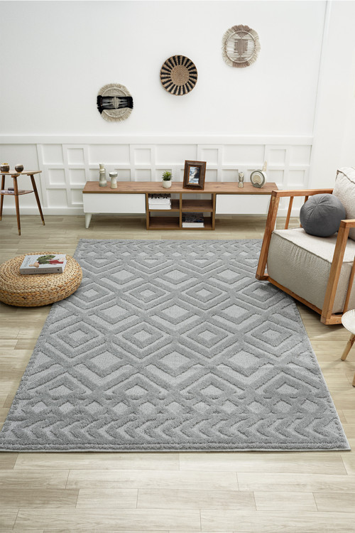 Elit Bukleli Yumuşak Peluş Post Shaggy Çocuk Odası Oturma Odası Salon Mutfak Halısı