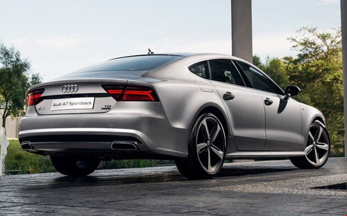 Audi A7 Arka Tampon Difüzörü S-line 2015 Sonrası Uyumlu